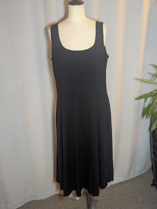 Wool& Dresses & Skirts - Wool& Black Wool Dress Tank Sleeveless Large